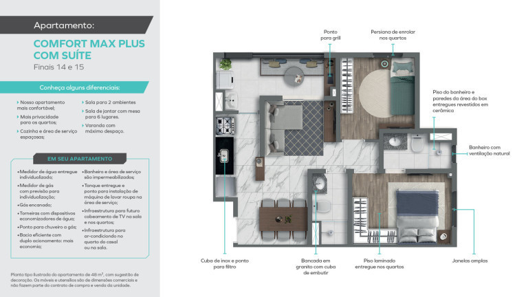 Imagem Apartamento com 2 Quartos à Venda,  em Santo Amaro - São Paulo