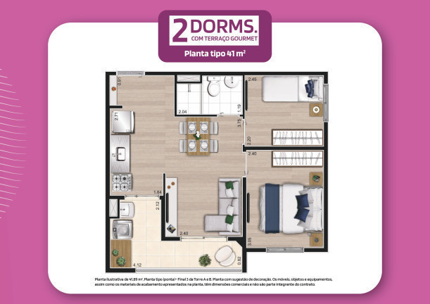 Imagem Apartamento com 2 Quartos à Venda ou Temporada,  em Vila Nova Mazzei - São Paulo