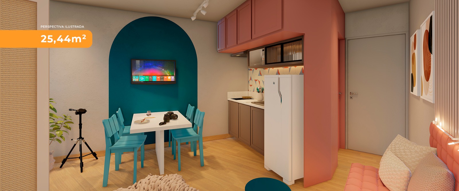 Imagem Apartamento à Venda, 23 m²em Campos Elíseos - São Paulo
