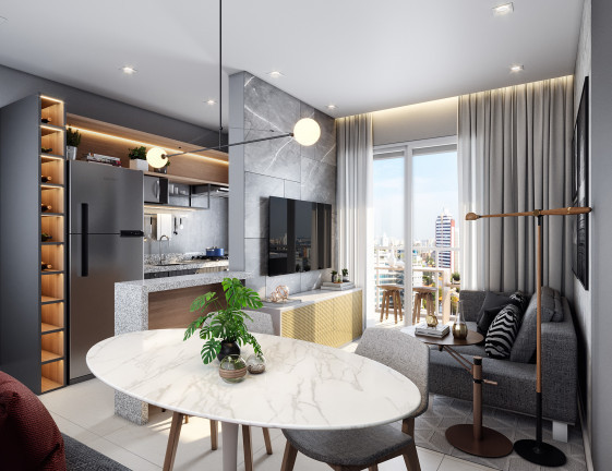 Imagem Apartamento com 2 Quartos à Venda, 57 m² em Jardim Iracema/aldeia - Barueri