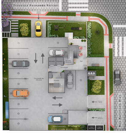 Imagem Apartamento com 3 Quartos à Venda, 78 m²em São Cristóvão - Criciúma