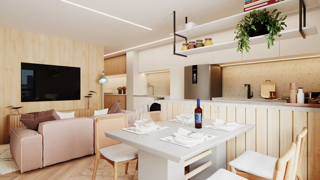 Imagem Apartamento com 2 Quartos à Venda, 92 m²em Cabral - Curitiba