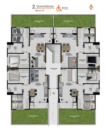 Imagem Apartamento com 2 Quartos à Venda, 42 m² em Cristo Rei - Içara Imagem Apartamento com 2 Quartos à Venda, 42 m² em Cristo Rei - Içara