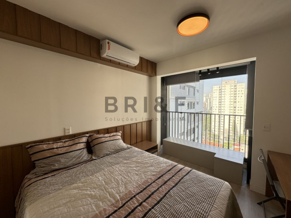 Imagem Apartamento com 1 Quarto para Alugar, 23 m² em Brooklin - São Paulo Imagem Apartamento com 1 Quarto para Alugar, 23 m² em Brooklin - São Paulo