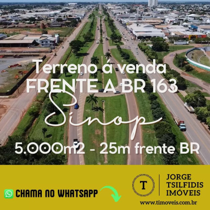 Terreno à Venda, 5.000 m² em Setor Industrial Norte - Sinop
