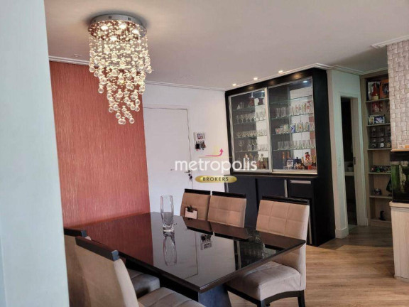 Apartamento com 3 Quartos à Venda, 124 m² em Jardim São Caetano - São Caetano Do Sul