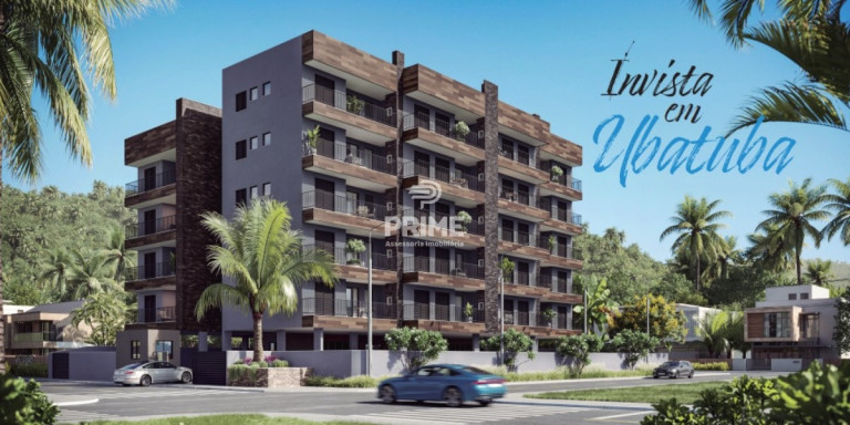 Apartamento com 2 Quartos à Venda, 65 m² em Toninhas - Ubatuba