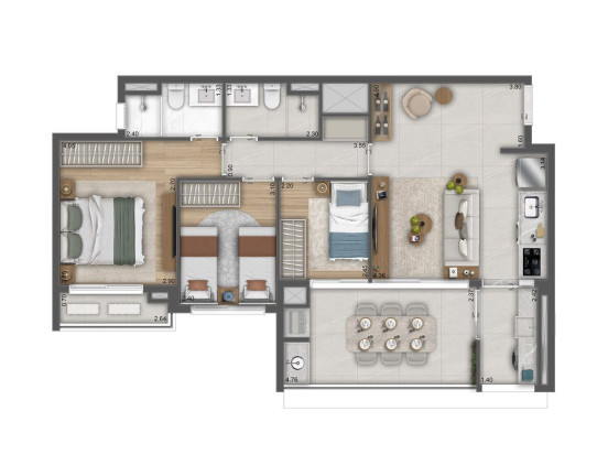 Imagem Apartamento com 4 Quartos à Venda, 221 m² em Pinheiros - São Paulo Imagem Apartamento com 4 Quartos à Venda, 221 m² em Pinheiros - São Paulo