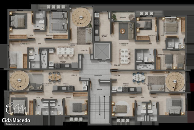 Imagem Cobertura com 2 Quartos à Venda, 105 m² em Aeroclube - João Pessoa