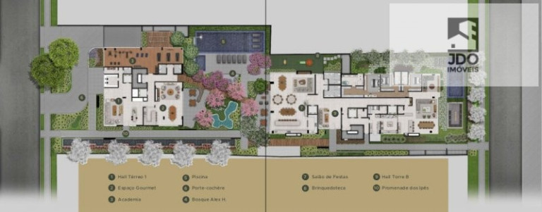 Imagem Cobertura com 3 Quartos à Venda, 608 m² em Batel - Curitiba Imagem Cobertura com 3 Quartos à Venda, 608 m² em Batel - Curitiba