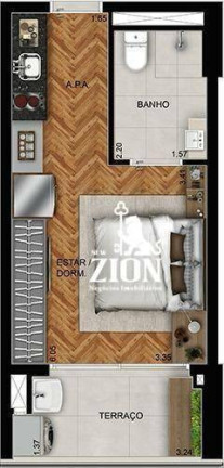 Imagem Studio com 1 Quarto à Venda, 28 m² em Parada Inglesa - São Paulo Imagem Studio com 1 Quarto à Venda, 28 m² em Parada Inglesa - São Paulo