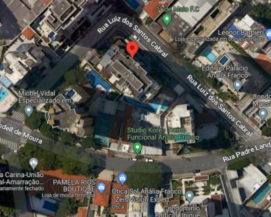 Imagem Apartamento com 1 Quarto à Venda, 186 m² em Jardim Anália Franco - São Paulo