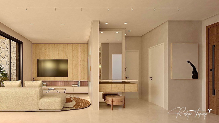 Imagem Casa de Condomínio com 3 Quartos à Venda, 196 m² em Parque Amazônia - Goiânia