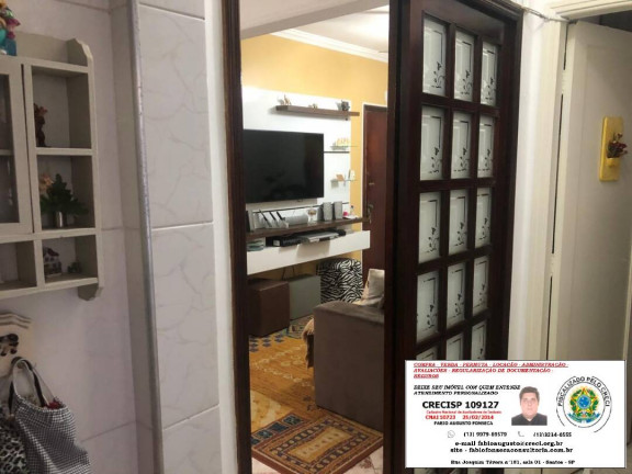 Imagem Apartamento com 1 Quarto à Venda, 68 m² em Itararé - São Vicente