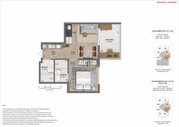 Imagem Apartamento com 1 Quarto à Venda, 37 m² em Piratininga - Niterói