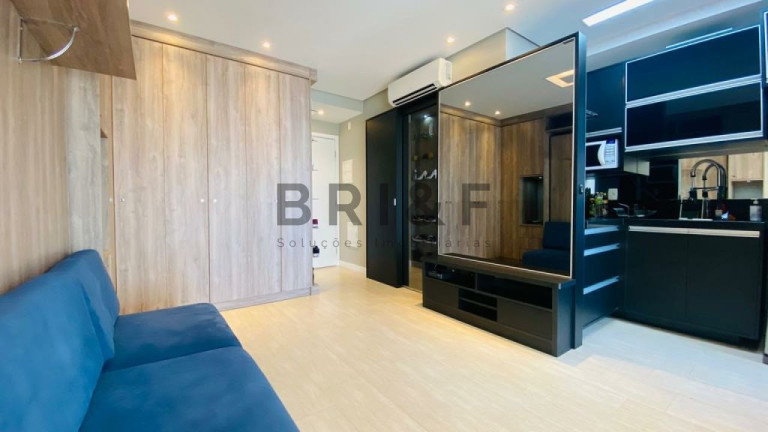 Apartamento com 1 Quarto à Venda ou Locação, 33 m² em Brooklin - São Paulo