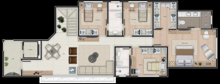 Imagem Apartamento com 2 Quartos à Venda, 93 m² em Liberdade - Belo Horizonte