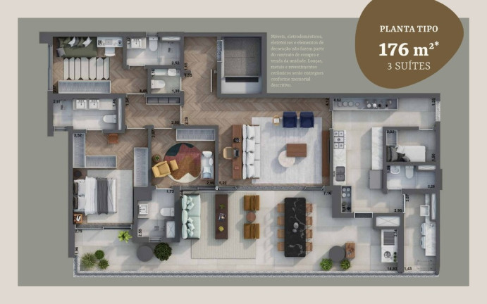 Imagem Apartamento com 3 Quartos à Venda, 176 m² em Pinheiros - São Paulo