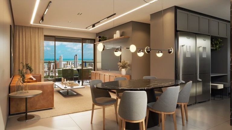 Imagem Apartamento com 3 Quartos à Venda, 121 m² em Brisamar - João Pessoa