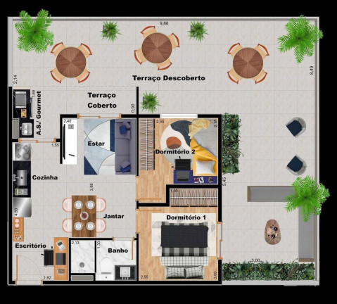 Imagem Apartamento com 3 Quartos à Venda, 80 m² em Vila Ré - São Paulo
