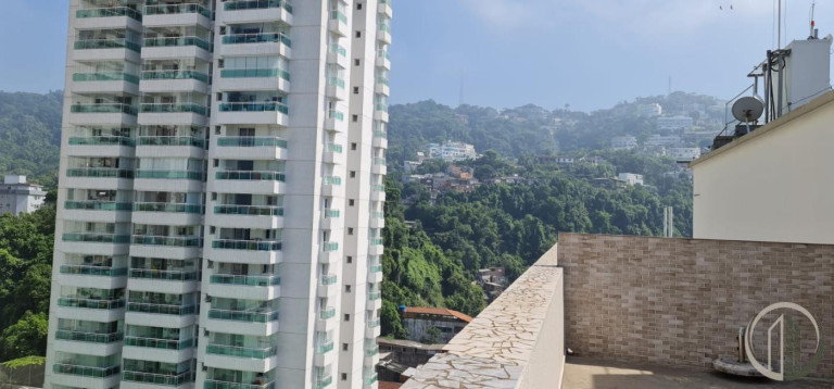 Imagem Apartamento com 3 Quartos à Venda, 122 m² em José Menino - Santos