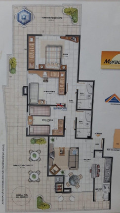 Imagem Cobertura com 3 Quartos à Venda, 208 m² em Canasvieiras - Florianópolis Imagem Cobertura com 3 Quartos à Venda, 208 m² em Canasvieiras - Florianópolis