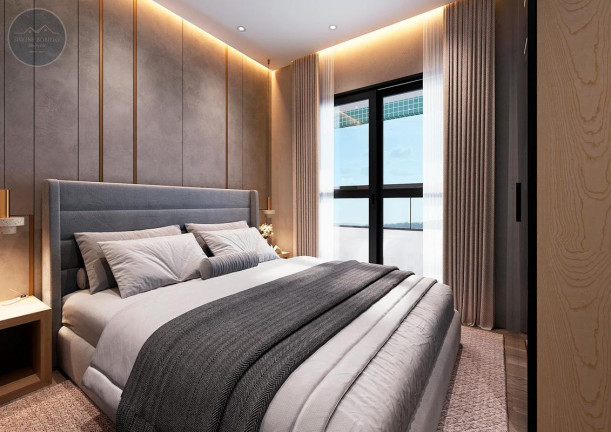 Imagem Apartamento com 2 Quartos à Venda, 69 m² em Canto Do Forte - Praia Grande