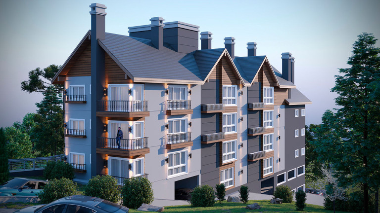 Imagem Imóvel com 2 Quartos à Venda, 90 m² em Avenida Central - Gramado