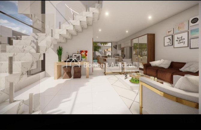 Casa de Condomínio com 3 Quartos à Venda, 200 m² em Vila Monte Alegre - Paulínia