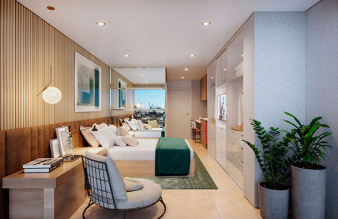 Imagem Imóvel com 1 Quarto à Venda, 26 m² em Sumaré - São Paulo