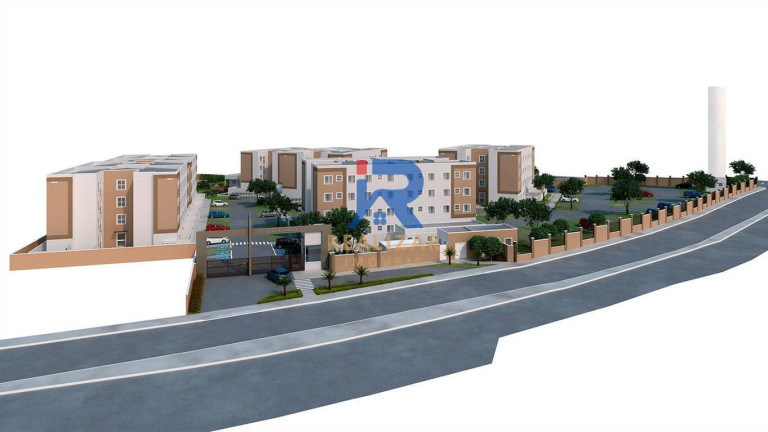 Imagem Apartamento com 2 Quartos à Venda, 42 m² em Europa - Contagem