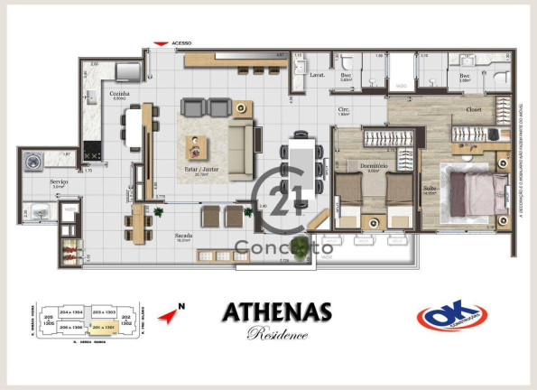 Imagem Apartamento com 3 Quartos à Venda, 134 m² em Campinas - São José Imagem Apartamento com 3 Quartos à Venda, 134 m² em Campinas - São José