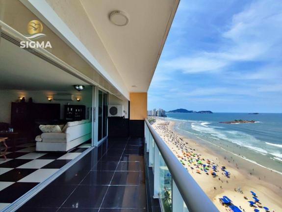 Apartamento com 4 Quartos à Venda, 245 m² em Pitangueiras - Guarujá
