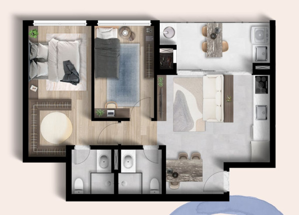 Imagem Apartamento com 3 Quartos à Venda, 92 m² em Juvevê - Curitiba