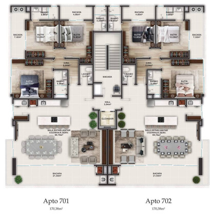Imagem Apartamento com 3 Quartos à Venda, 170 m² em Mariscal - Bombinhas Imagem Apartamento com 3 Quartos à Venda, 170 m² em Mariscal - Bombinhas