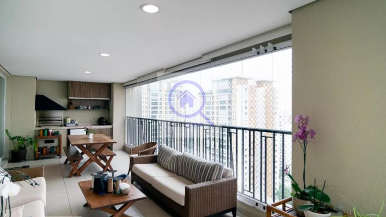 Imagem Apartamento com 4 Quartos para Alugar, 223 m² em Campo Belo - São Paulo