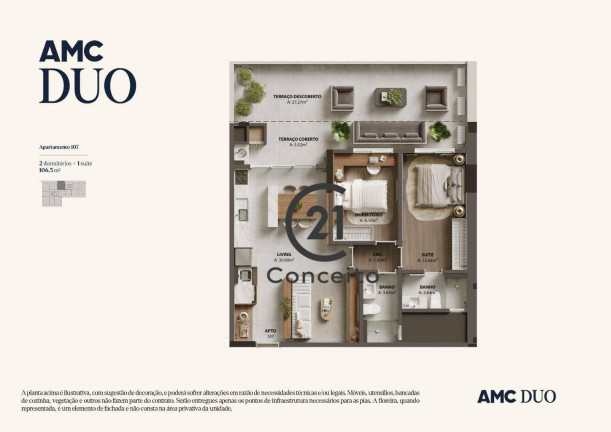 Imagem Apartamento com 2 Quartos à Venda, 106 m² em Campinas - São José Imagem Apartamento com 2 Quartos à Venda, 106 m² em Campinas - São José