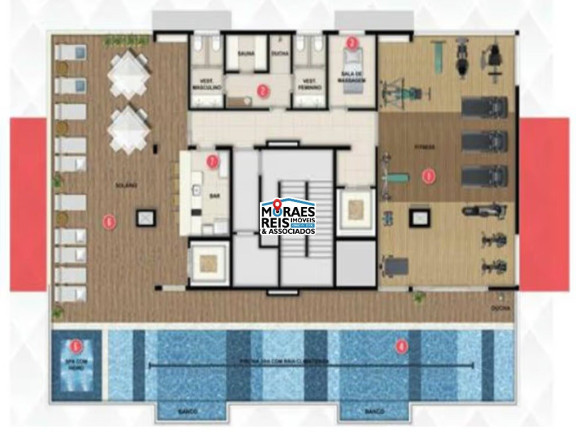 Imagem Cobertura com 1 Quarto à Venda, 70 m² em Santo Amaro - São Paulo Imagem Cobertura com 1 Quarto à Venda, 70 m² em Santo Amaro - São Paulo