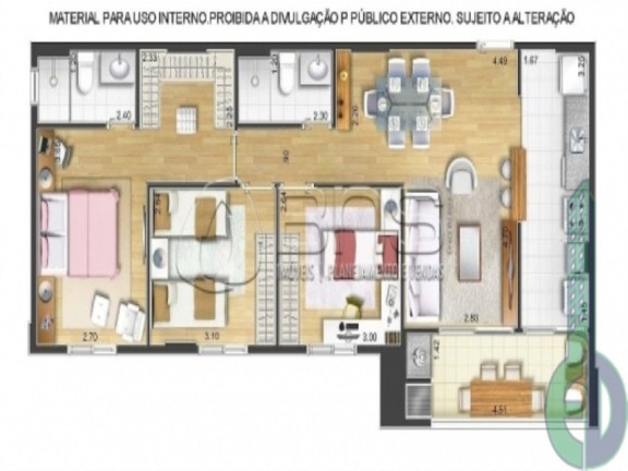 Apartamento com 2 Quartos à Venda, 66 m² em Santa Maria - São Caetano Do Sul
