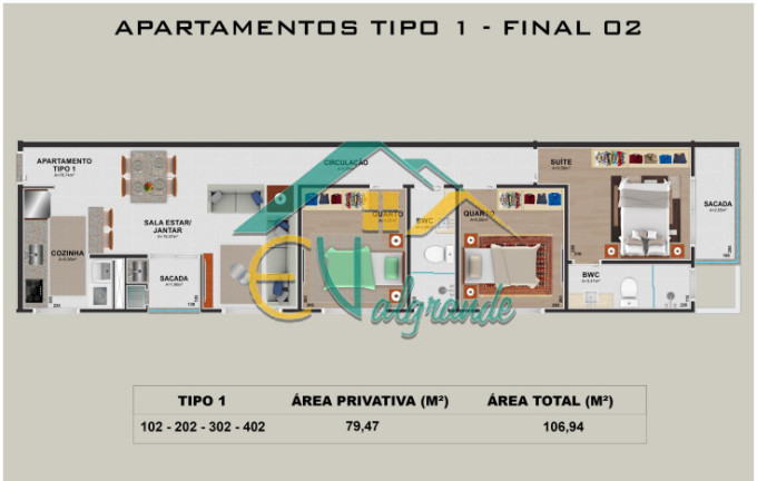 Imagem Cobertura com 3 Quartos à Venda, 189 m² em Centro - Pinhais Imagem Cobertura com 3 Quartos à Venda, 189 m² em Centro - Pinhais