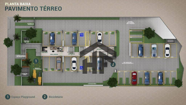 Imagem Apartamento com 2 Quartos à Venda, 51 m² em Encruzilhada - Recife