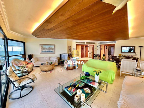 Imagem Apartamento com 4 Quartos à Venda, 350 m² em Jardim Astúrias - Guarujá