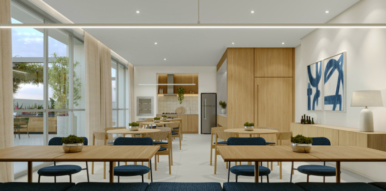 Imagem Apartamento com 2 Quartos à Venda, 36 m² em Centro - Curitiba