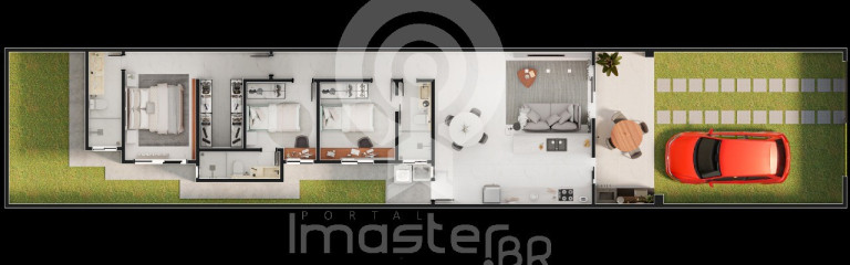 Imagem Casa com 3 Quartos à Venda, 97 m² em Mangabeira - Eusébio Imagem Casa com 3 Quartos à Venda, 97 m² em Mangabeira - Eusébio