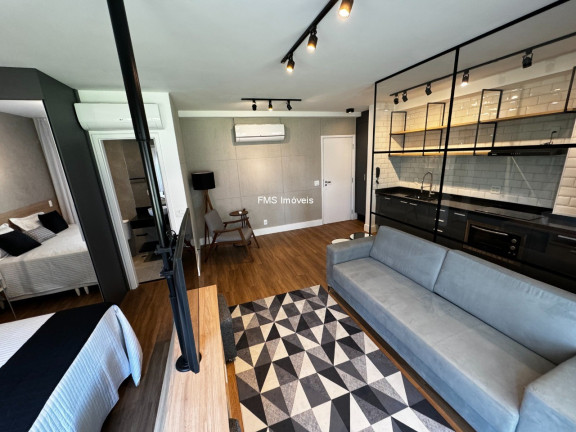 Imagem Imóvel com 1 Quarto para Alugar, 77 m² em Chácara Santo Antônio (zona Sul) - São Paulo Imagem Imóvel com 1 Quarto para Alugar, 77 m² em Chácara Santo Antônio (zona Sul) - São Paulo