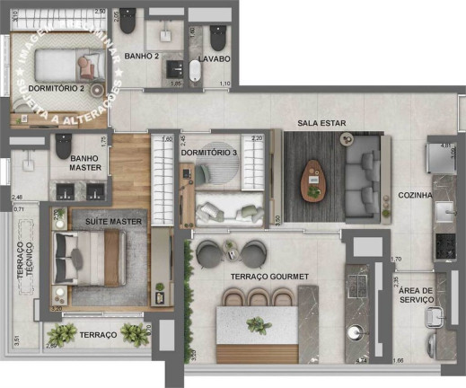 Imagem Apartamento com 2 Quartos à Venda, 66 m² em Vila Mariana - São Paulo
