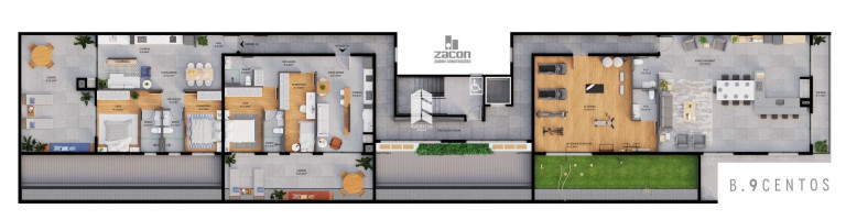 Imagem Apartamento com 2 Quartos à Venda, 79 m² em Centro - Santa Maria