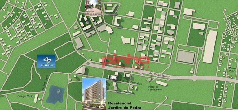 Imagem Apartamento com 2 Quartos à Venda, 67 m² em Cidade Universitária Pedra Branca - Palhoça