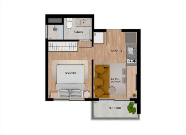 Imagem Apartamento com 2 Quartos à Venda, 37 m² em Vila Sônia - São Paulo Imagem Apartamento com 2 Quartos à Venda, 37 m² em Vila Sônia - São Paulo