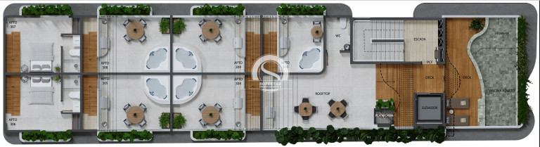 Imagem Apartamento com 1 Quarto à Venda, 19 m² Imagem Apartamento com 1 Quarto à Venda, 19 m²